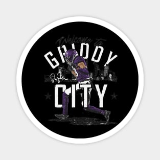 Justin Jefferson Minnesota Griddy CIty Magnet